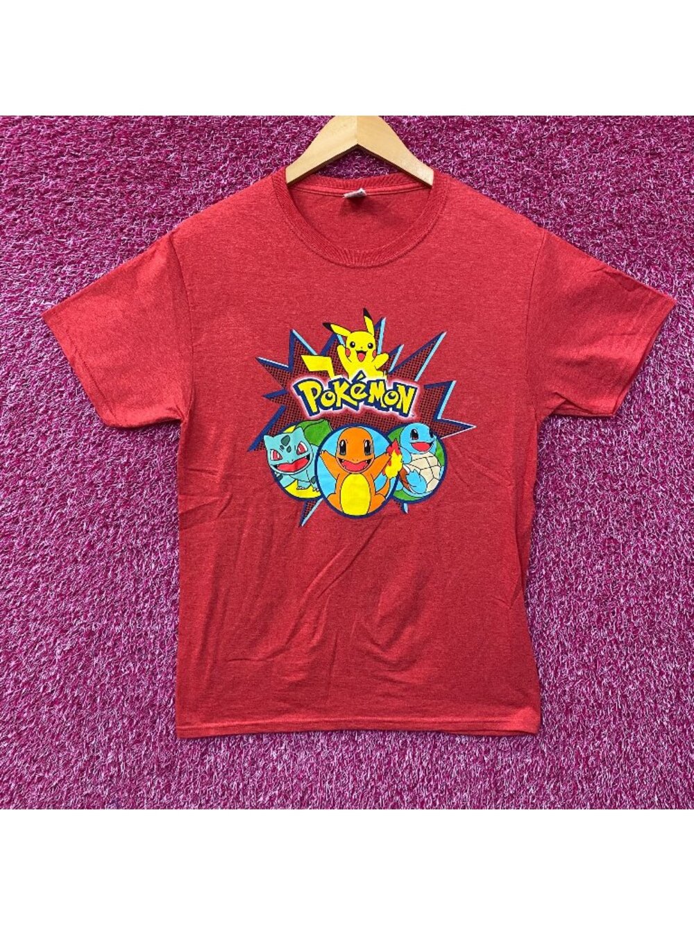 Pokémon Starter Pokemon anime Tshirt size Small